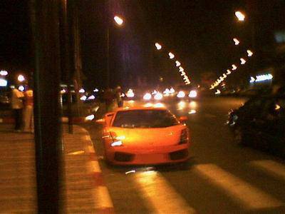 c une lamborgini